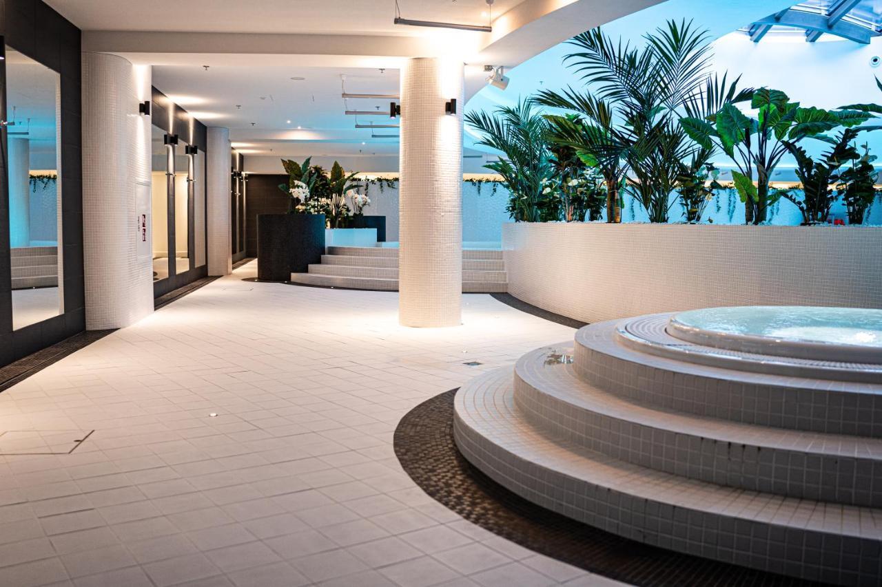 Hanza Tower City View 13Th Floor Estetino Exterior foto